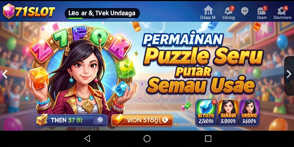 Tampilan gameplay utama dari <strong>171SLOT</strong> yang menarik dan penuh warna.