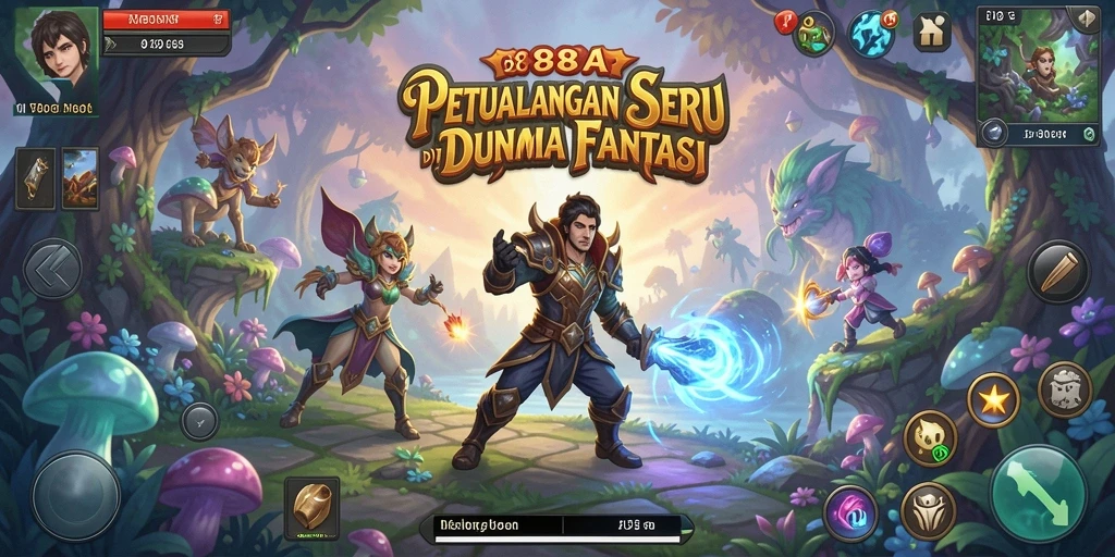 Screenshot utama 898A menampilkan aksi gameplay petualangan yang seru.
