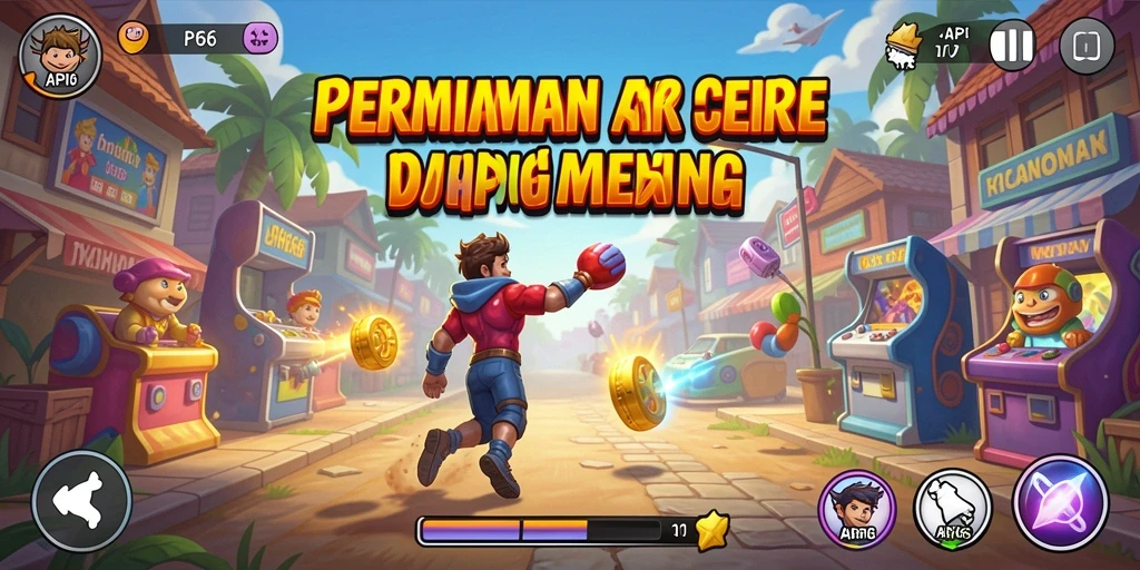 Tampilan gameplay API66 yang seru dan menghibur.