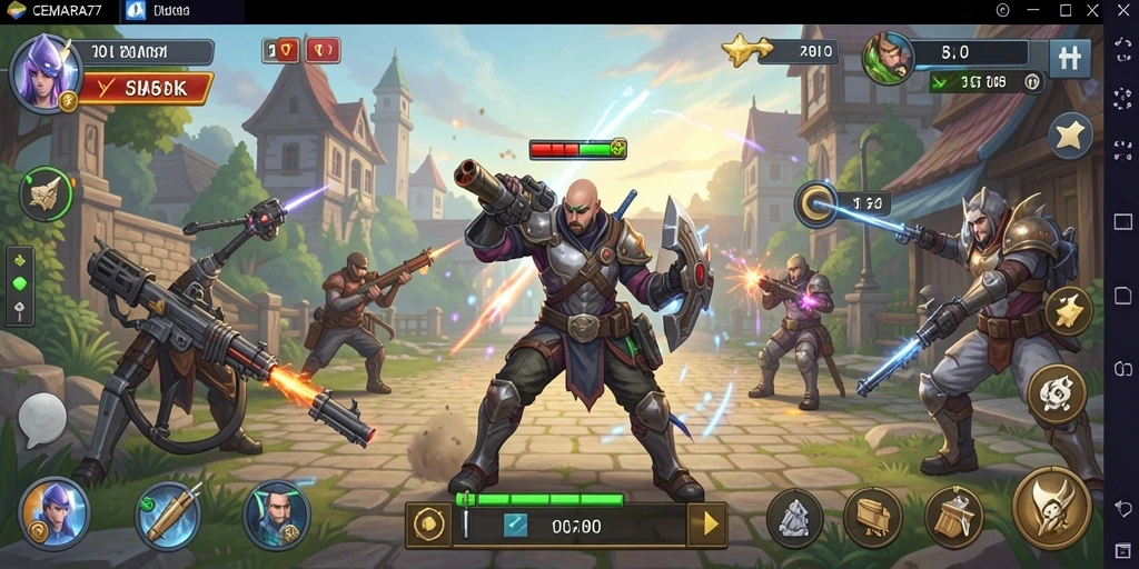 Tampilan gameplay CEMARA77 yang strategis dan menarik.