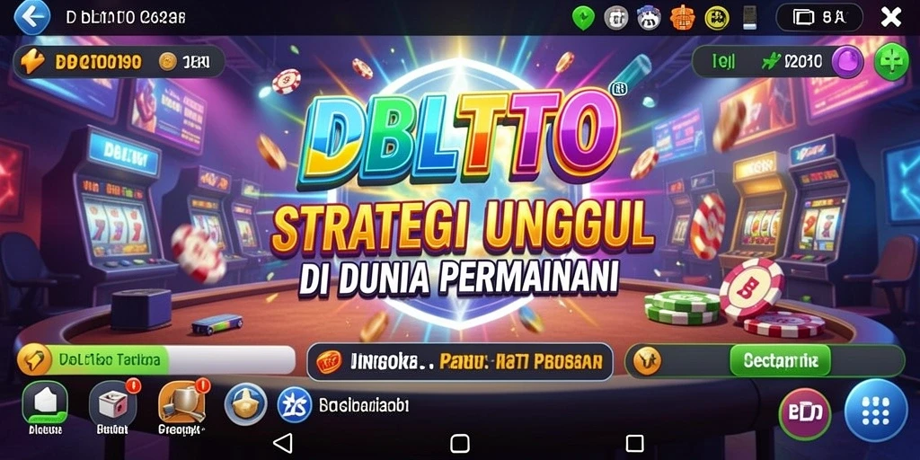 Tampilan gameplay DBLTOTO menunjukkan pertandingan strategi yang seru.