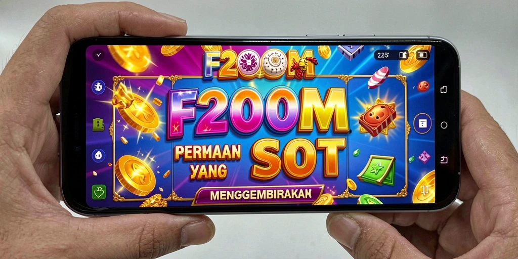 Gameplay F200M menyajikan kombinasi seru antara kesenangan dan peluang menang.