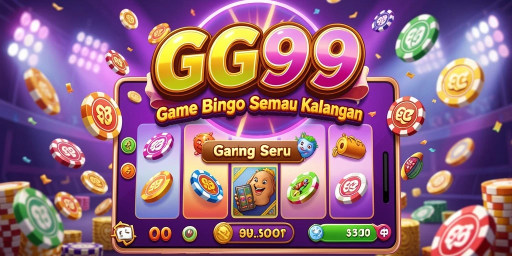 Tampilan gameplay seru Bingo di GG999 penuh warna.