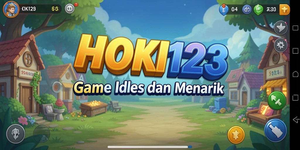 Tampilan gameplay seru HOKI123 dalam suasana yang santai.