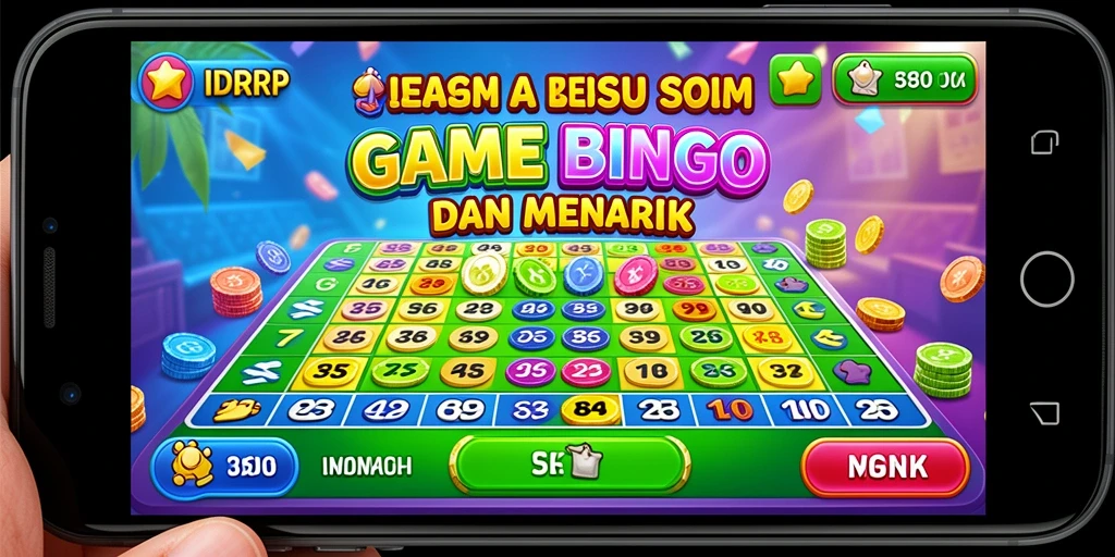 Tangkapan layar gameplay Bingo yang seru di IDRRP.