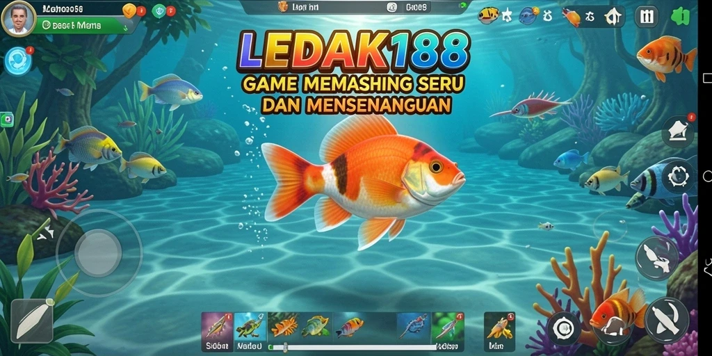 Tangkapan besar dan grafik yang menakjubkan dalam gameplay LEDAK188.