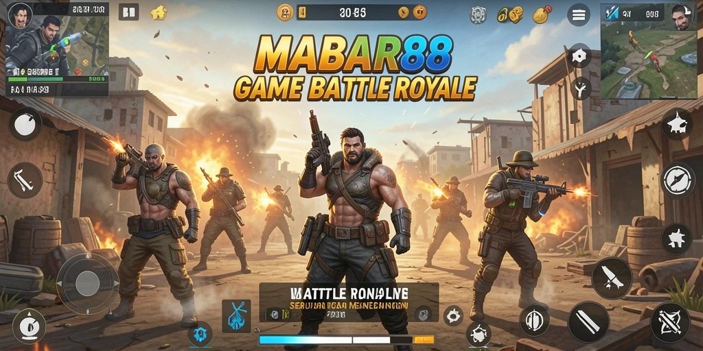 Tangkapan layar gameplay MABAR88 yang menegangkan di medan perang.