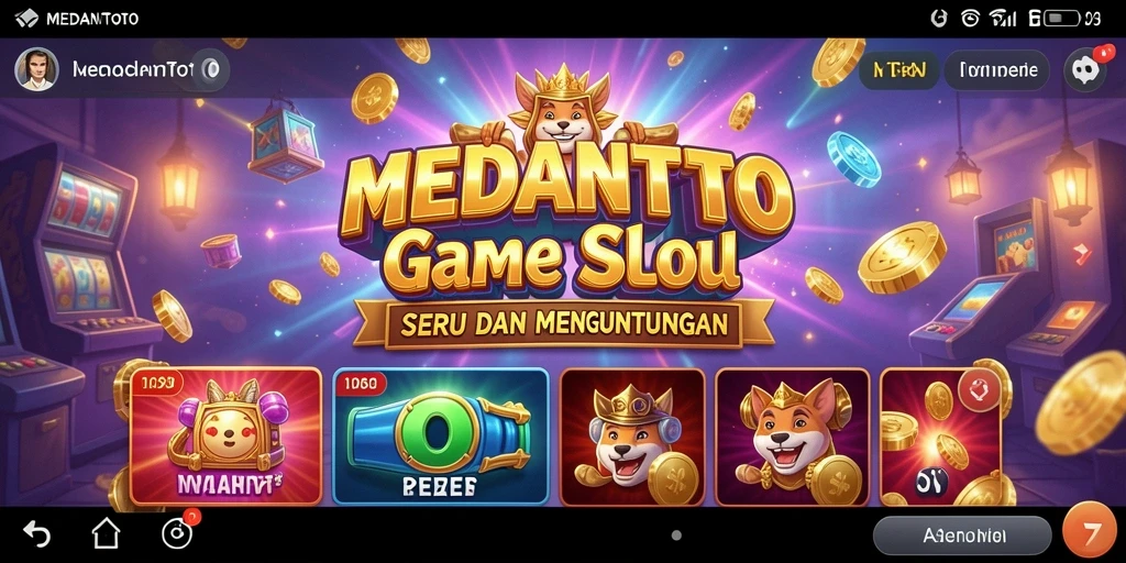 Gameplay seru MEDANTOTO dengan grafis slot yang mengagumkan.