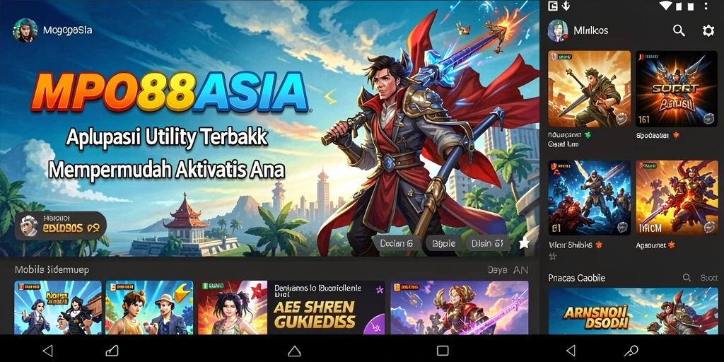 Tampilan antarmuka MPO88ASIA yang user-friendly dan menarik.