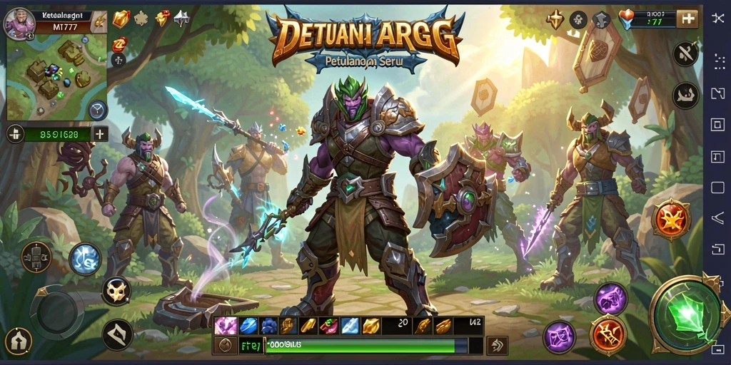 Gameplay seru di dunia fantasi ARPG MT777.