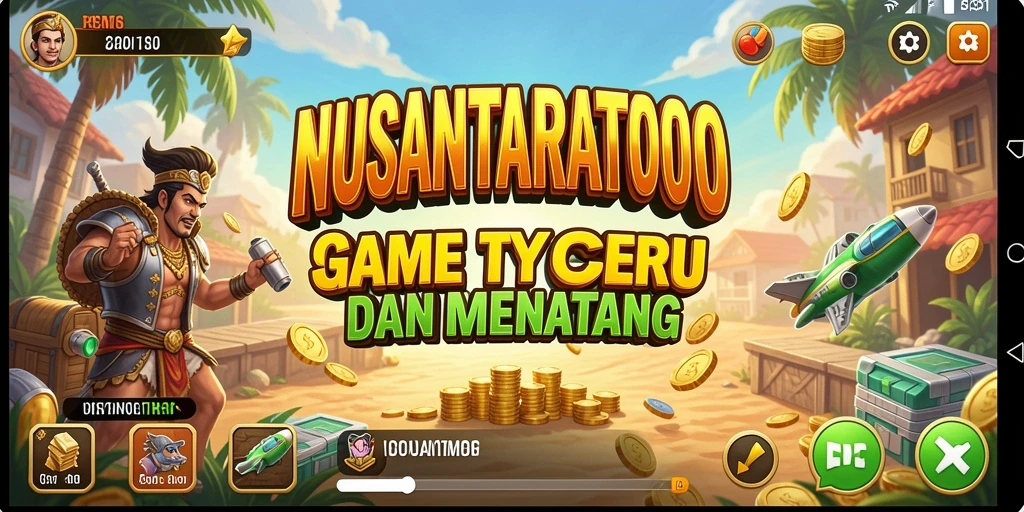 Gameplay seru NUSANTARATOTO yang menantang.