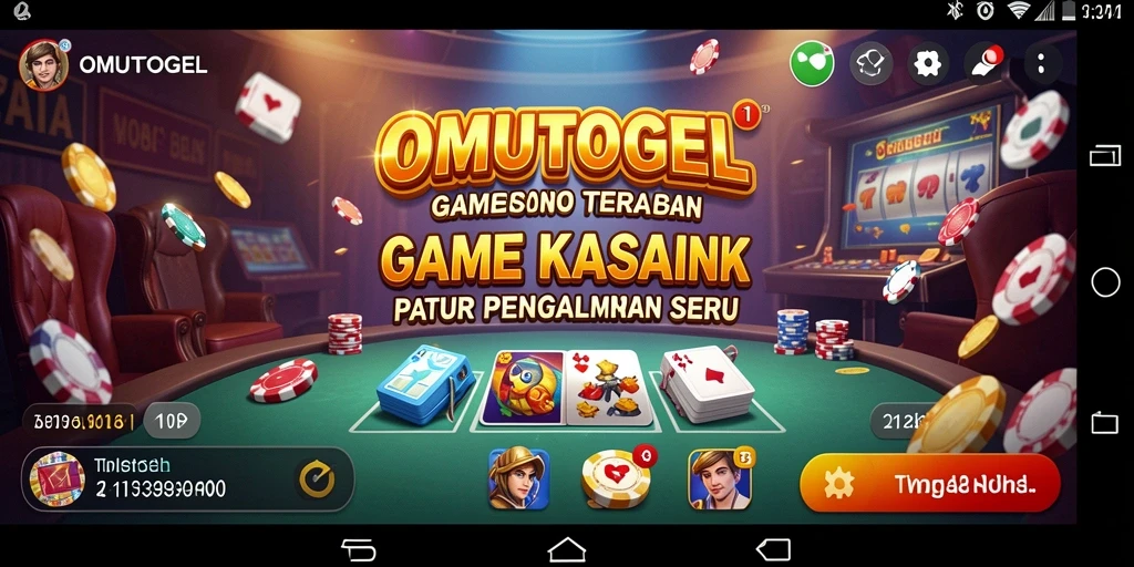 Tampilan menarik dari gameplay Kasino OMUTOGEL yang seru.