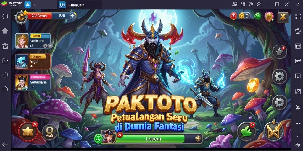 Tampilan gameplay PAKTOTO yang seru dan mendebarkan.