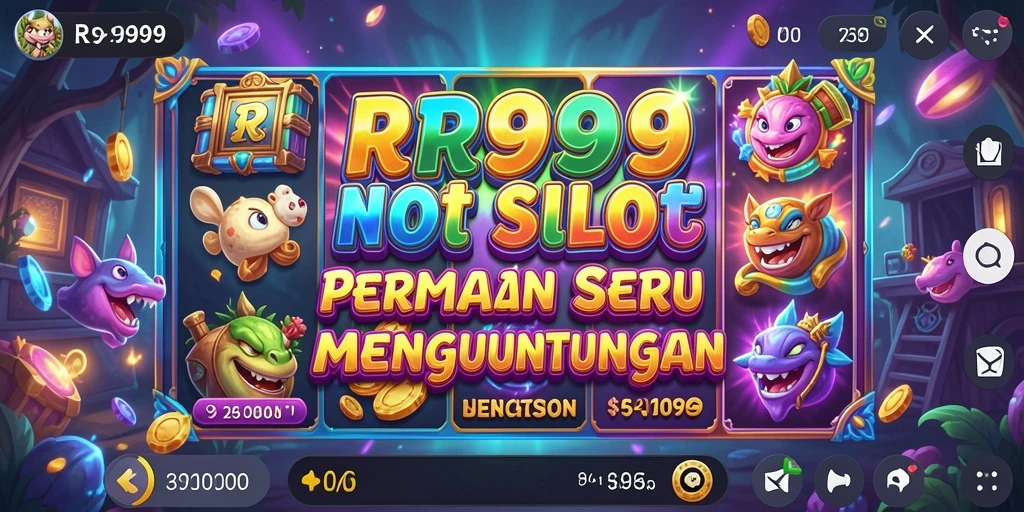 Gameplay Slot yang seru dan penuh warna di RR999.