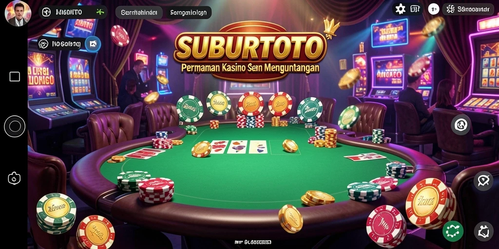 Tampilan gameplay menakjubkan dari SUBURTOTO saat bermain Kasino.